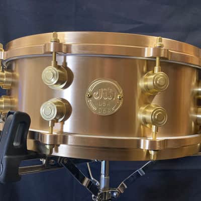 DW - 5x14" True Cast Bronze Snare Drum, New in Case, #069 2010's image 9