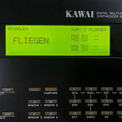 Kawai K5,K5m new LCD Display yellow with cable Kit