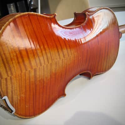 Lamy JTL French Violin 4/4 Antonio Stradivarius Model Circa-1930s-1940s-Reddish Varnish image 7