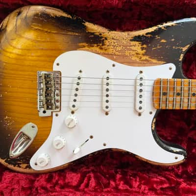 Fender Custom Shop 70th Anniversary 1954 Stratocaster Super Heavy Relic Limited-Edition 2024 - Nitrocellulose Lacquer image 6