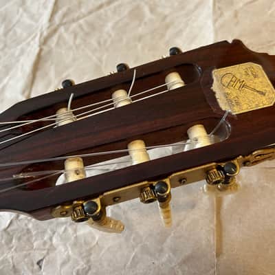 Camps  Modelo 8 Made in Spain  vintage 80s 90s Classical Guitar  in  very  Good Condition with Gigbag image 15