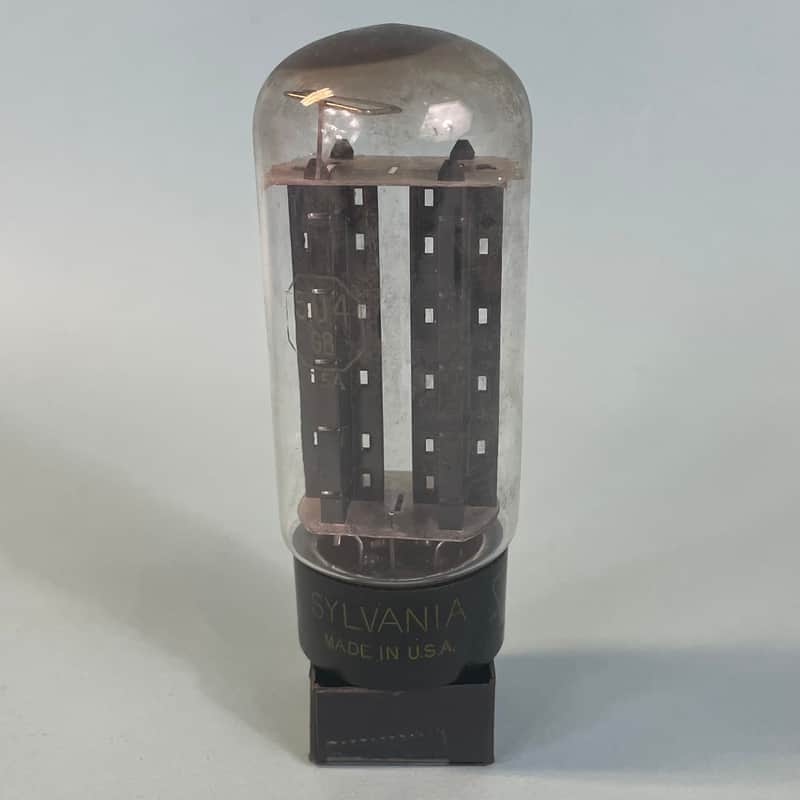 1950s Sylvania 5U4GB Vintage Made In USA Rectifier Tube! T117 image 1