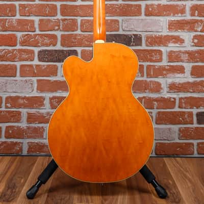 Gretsch G6120T-BSNV Brian Setzer Signature Nashville Hollow Body ‘59 Smoke with Bigsby Satin Orange Smoke 2025 w/OHSC image 7