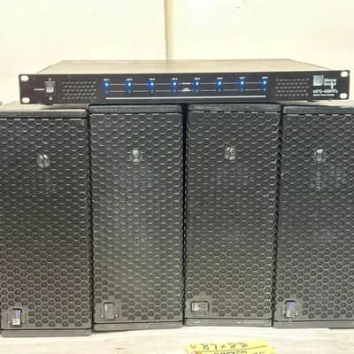 (8) Meyer Sound UP-4XP Speaker W/Phoenix 5pin (1) MPS-488HPp Power Supply #47. image 5