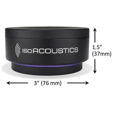 Isoacoustics ISO-Puck 76 Monitor Isolation Stands (Pair) image 2