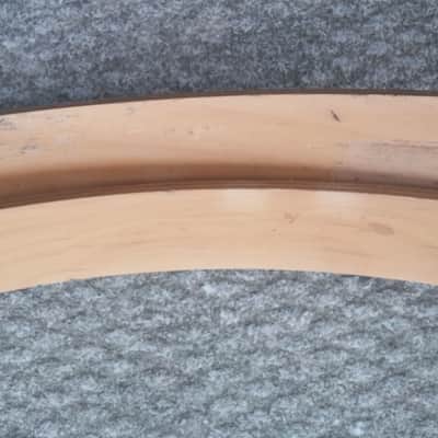 Tama Royalstar 22" Bass Drum Hoop Natural Wood LACQUER 80 2 VAILABLE image 9