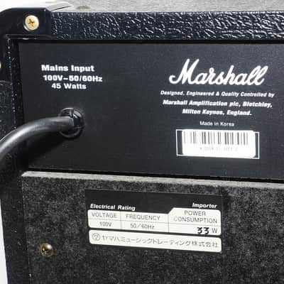 Excellent Marshall MG 15CD MG Series Amplifier RefNo 969 image 4