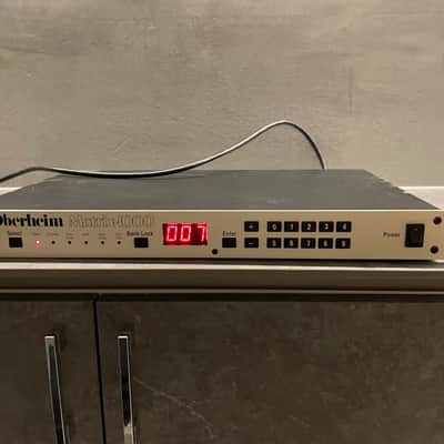 Oberheim Matrix 1000 Rackmount 6-Voice Synthesizer White