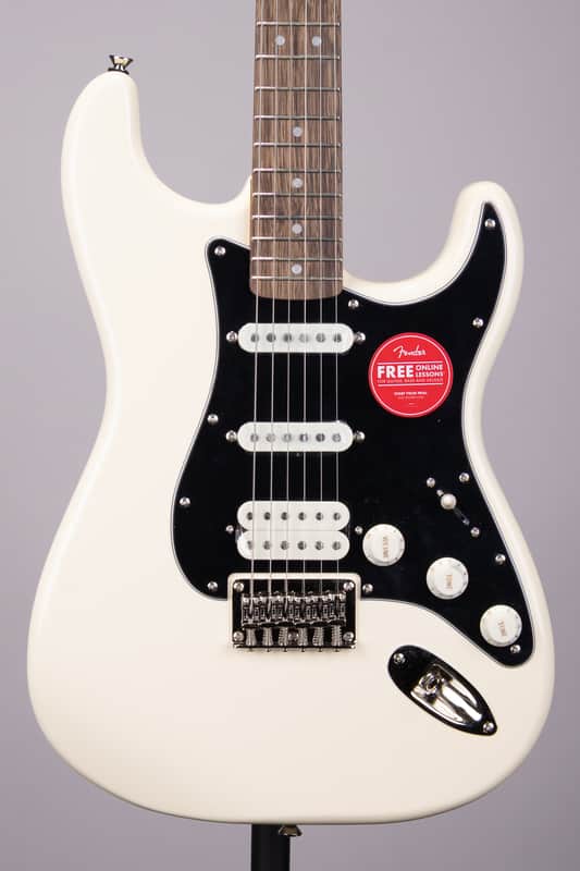 Squier Classic Vibe '70s Stratocaster HT HSS Electric Guitar - Olympic White image 1
