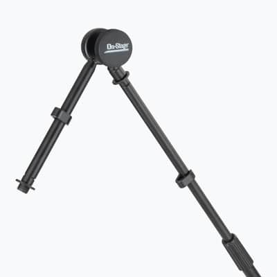 On-Stage SB96 Tripod Studio Mic Boom with 7" Mini Boom Extension and Casters image 3