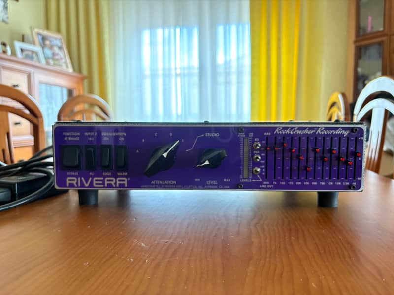 Rivera RockCrusher Recording Power Attenuator & Load Box 8/16 Ohm with EQ 2010s - Purple image 1