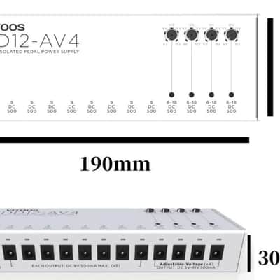 Quick Shipping! Vitoos DD12-AV4 Fully Isolated Adjustable Power Supply image 3