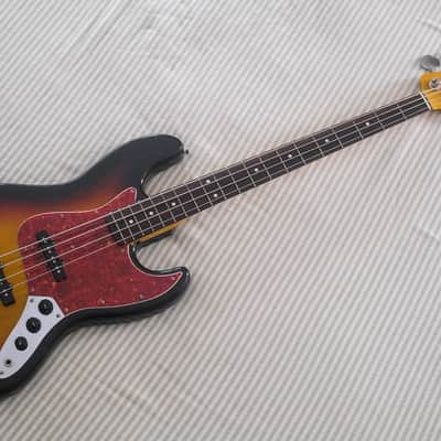 Fender Japan JB62-75US 4-String Jazz Bass 3-Tone Sunburst CIJ 1999-2002 image 2