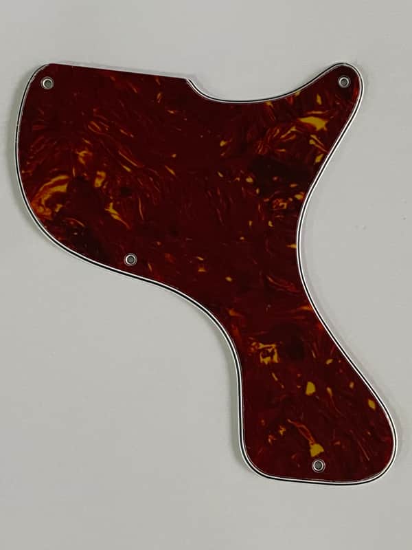 New Guitar Pickguard Fits Gibson Les Paul Junior 1958 Guitar Pickguard,4 Ply Red Tortoise image 1