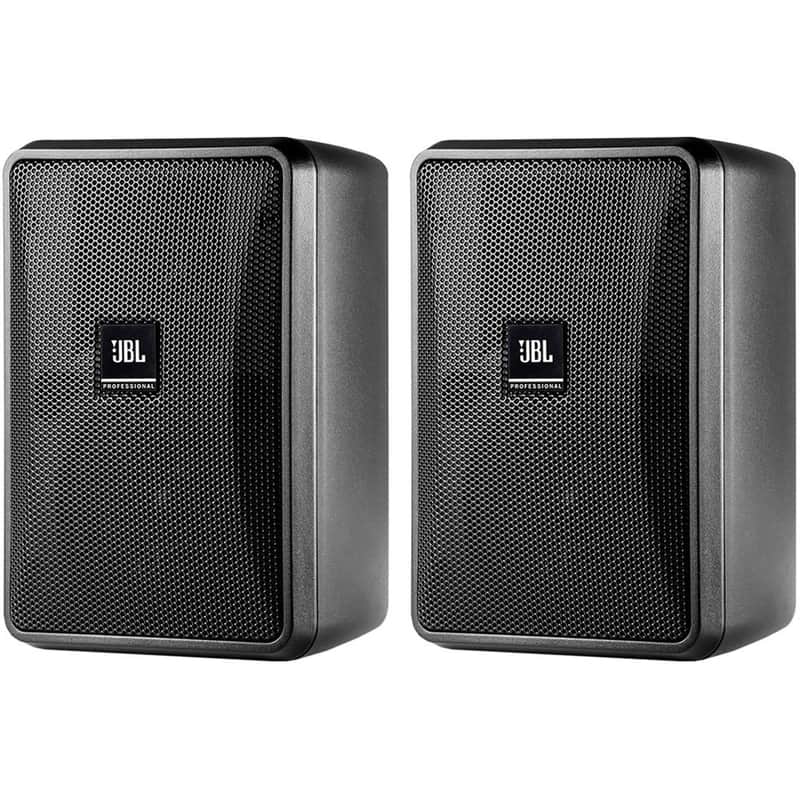 JBL Control 23-1 Compact 2-Way Indoor/Outdoor Passive Surface-Mount Loudspeakers (Pair) image 1