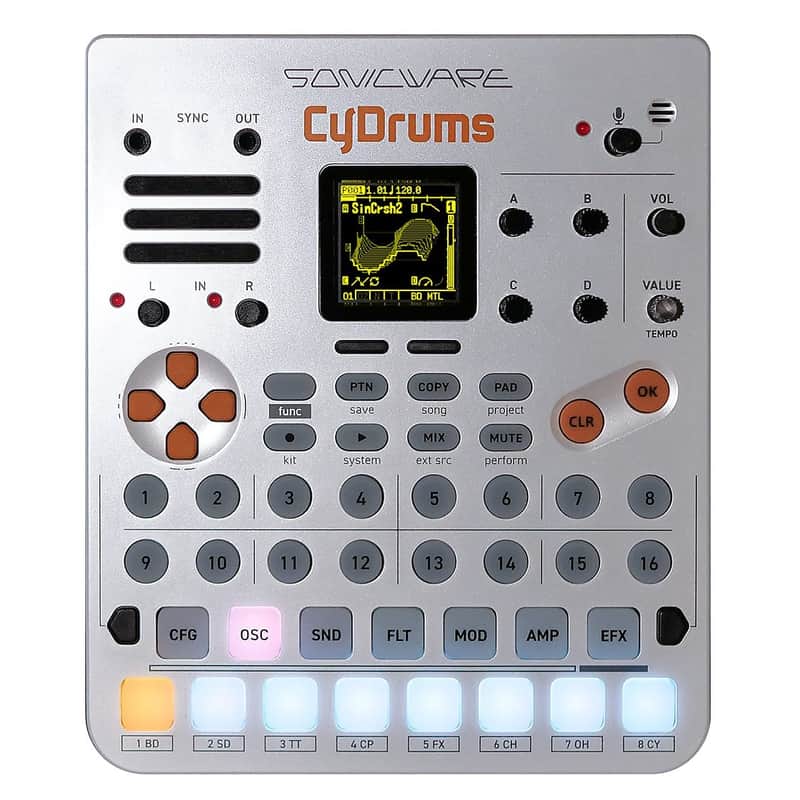 Sonicware CyDrums Expressive Drum Synthesizer image 1