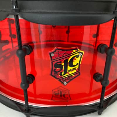 Used SJC Drums Josh Dun Signature Torch 6.5x14 Snare Drum image 2