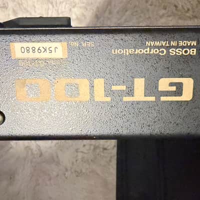 Boss GT-100 Version 2.0 Guitar Effects Processor 2014 - Present - Black image 7