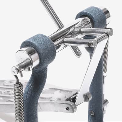 Slingerland AA Bass Drum Pedal, Ball Bearing Action, Scroll Footboard, Blue Textured Finish - 1959 to '60 image 10