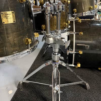 Yamaha Maple custom Mid 90’s - MAPLE CUSTOM TRANSPARENT BLACK WITH GOLD HARDWARE image 3