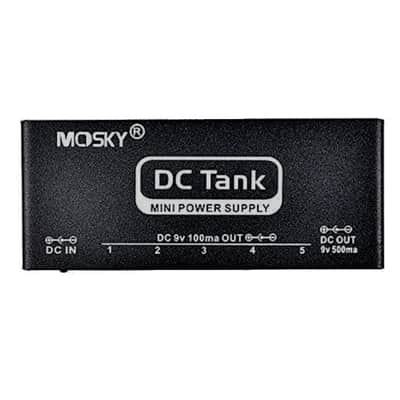 MOSKY DC "Tank" Pedal Power MINI Guitar Pedal Power Supply 9V, 100ma/ 9V 500ma image 8