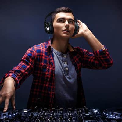 Professional Dj Stereo Monitor Adapter Free Headphones  3.5 mm and 6.35 mm Plug image 7