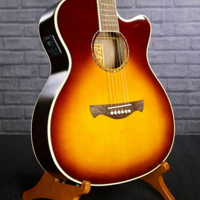 Tagima Canada Series Montreal EQ Acoustic Guitar (Cherryburst) image 1