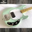 Used Music Man Sterling Stingray Ray 4, Sub Series Bass, Mint Green, w/gigbag