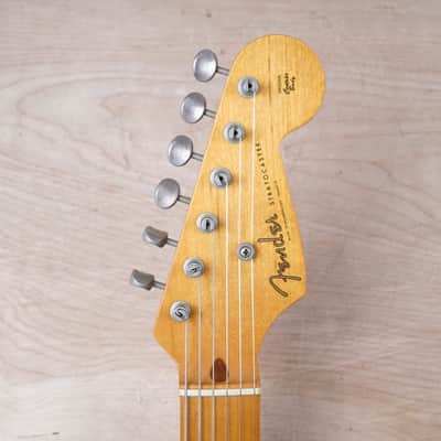 Fender Limited Edition 40th Anniversary 1954 Reissue Stratocaster with Maple Fretboard 1994 Brown Sunburst USA American Vintage AVRI w/ OHSC image 18