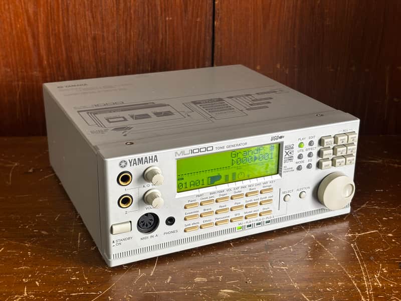 Yamaha MU1000 tone generator GM GS XG GM2 New battery image 1