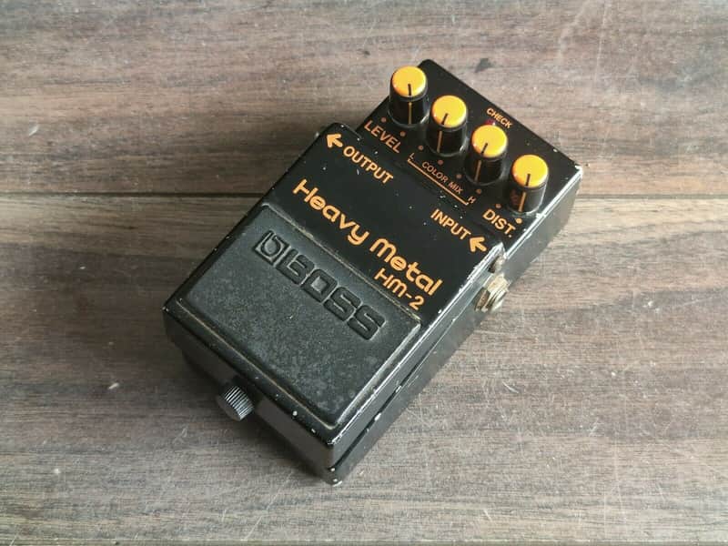 1984 Boss HM-2 Heavy Metal Distortion MIJ Vintage Effects Pedal image 1
