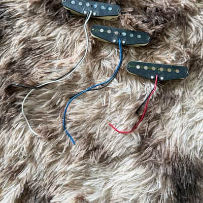 2000s Fender American Stratocaster Standard Pickups Set image 3