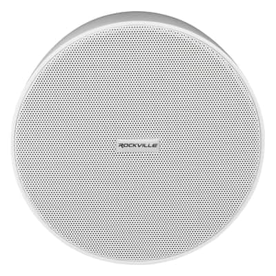 Rockville RCS350-6 Commercial Amp+10 White 5.25" Pendant Speakers For Restaurant image 15