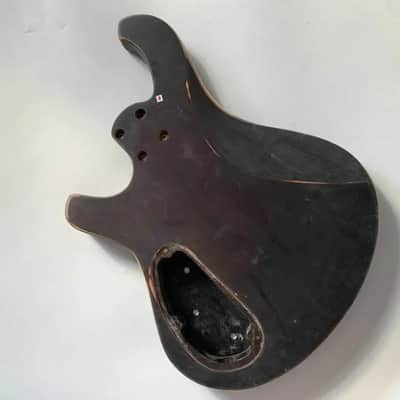 Unfinished 4 String Bass Guitar Basswood Body image 5