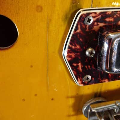 Kawai Vintage Made in Japan Semi Hollow Body Archtop Electric Guitar 1960s Sun Burst image 15