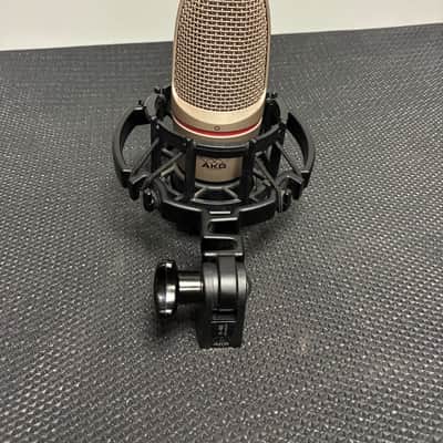 AKG C3000B Large Diaphragm Cardioid Condenser Microphone 2000s - Champagne image 3