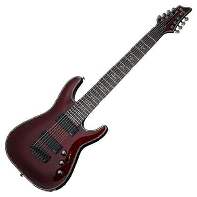 Schecter Hellraiser C-8 2013 - Present - Black Cherry image 1