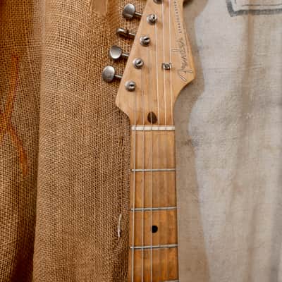 Fender Stratocaster 1957 - Black - Refin image 4