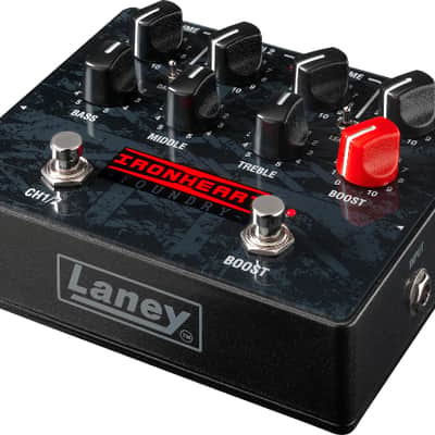 Laney Foundry Series Ironheart Loudpedal, 60W 2 Channel Floor Amplifier image 3