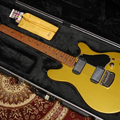 Music Man Valentine HH MN - Saturn Gold/Black image 14