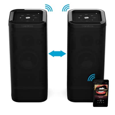 Reloop Groove Blaster BT Portable Bluetooth Speaker with Smart Link 100W image 5
