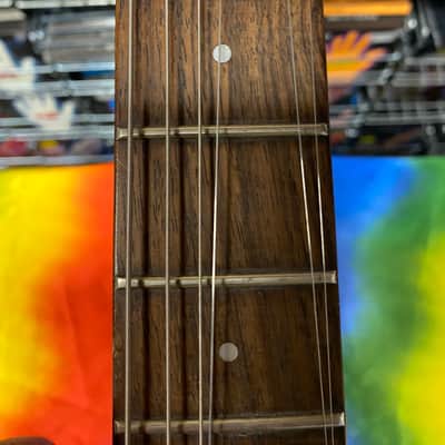 Aria Pro II SL-DX3 electric guitar in blue - Made in Japan image 11