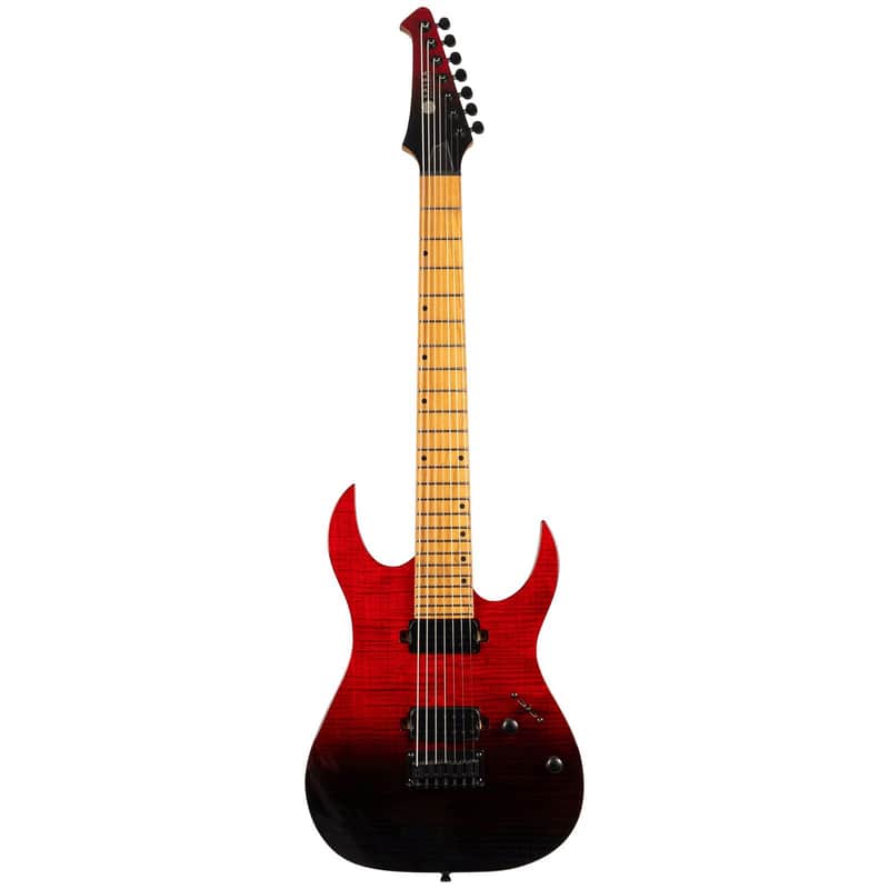 Spira S-457 TRD Double Cutaway Roasted Poplar Flamed Maple Top Canadian Roasted Maple Neck 6-String Electric Guitar image 1