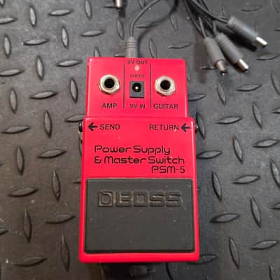 Boss PSM-5 Power Supply and Master Switch Effects Loop Daisy Chain image 1
