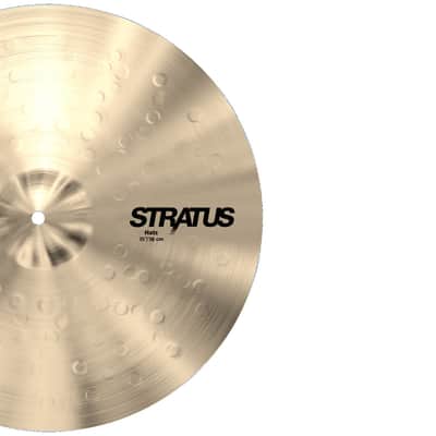 Sabian *Pre-Order* Stratus Pair of 15" Hi Hats Cymbals | B20 Bronze | Made in Canada | Special Order | Authorized Dealer image 3