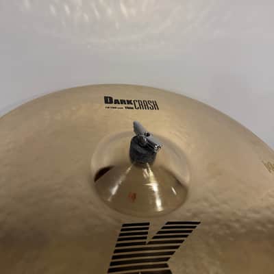 Zildjian 19" K Series BRILLIANT Dark Thin Crash Cymbal 1417g image 2