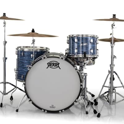 Pearl President Deluxe Ocean Ripple 3pc Shell Pack 24x14 13x9 16x16 Drums | Authorized Dealer image 3
