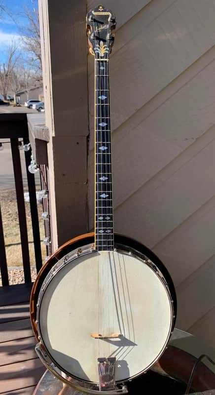 Ludwig Banjo 1950's Natural image 1