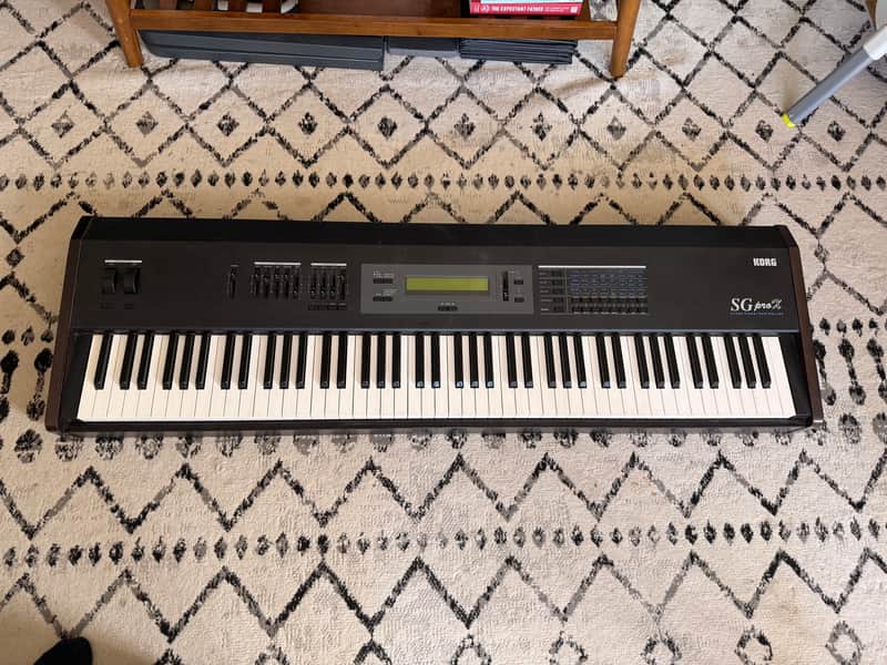 Korg SG Pro X Late 90s-Early 2000s - Black w/ Accessories image 1
