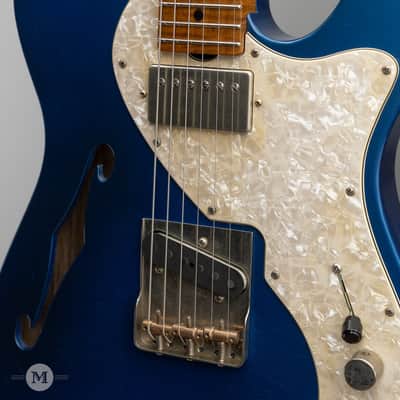 Don Grosh Electric Guitars - NOS Hollow T - Lake Placid Blue - Timeworn Finish image 10